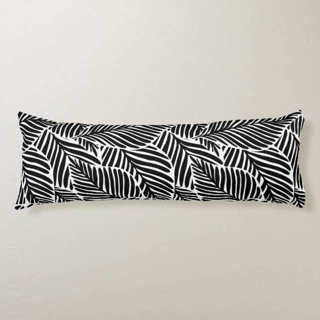 Coussins Longs Oreiller tropical imprimé (Devant)