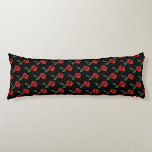 Coussins Longs Oreillers carrosserie simple rouge