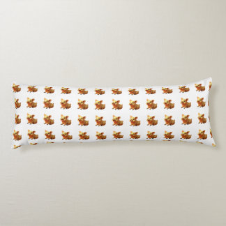 Coussins Longs oreillers de corps de cochon doré