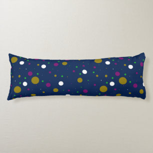 Coussins Longs Oreillers pour corps de Confetti chromatique