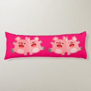 Coussins Longs OUI ! ! Oreiller corps de cochons en cartons migno