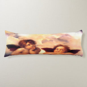 Coussins Longs Paire d'anges Putti