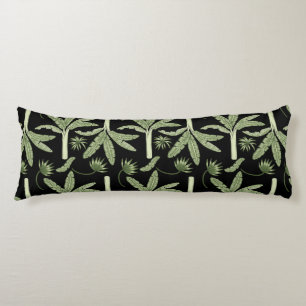 Coussins Longs palmiers tropicaux sans couture motif