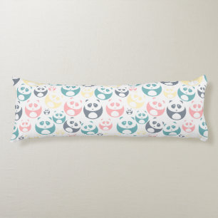 Coussins Longs Pandas