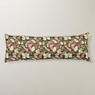 Coussins Longs Papier Camo Décoration de Chambre Nature Tropical