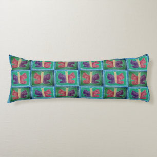 Coussins Longs Papillon coloré   Filtres   Half Drop  