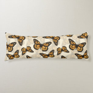 Coussins Longs Papillon monarque