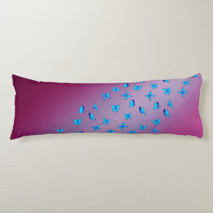 Coussins Longs Papillons enchantés