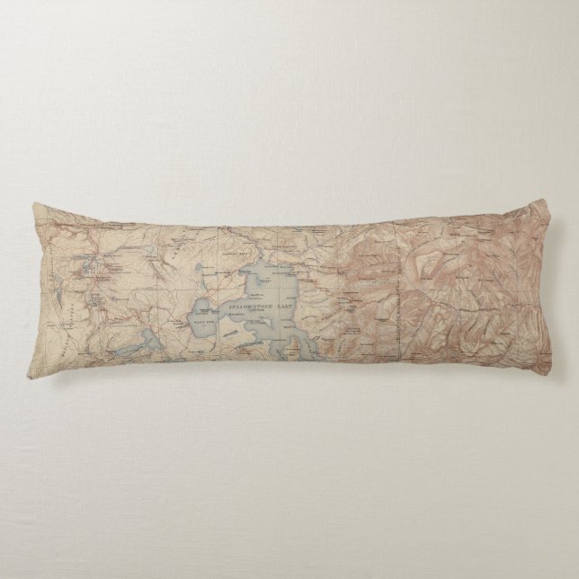 Coussins Longs Parc national 2 2 de Yellowstone (Devant)