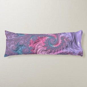 Coussins Longs Pastel Fractal