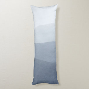 Coussins Longs Paysage Abstrait moderne Tons gris pastel