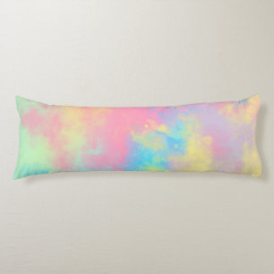 Coussins Longs Peinture arc-en-ciel