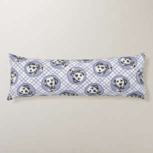 Coussins Longs Peinture Dalmatienne Spotted Jote Original Chien A