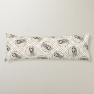 Coussins Longs Peinture Saluki Fawn Sable mignonne Original Chien