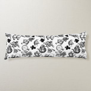 Coussins Longs Personnages classiques d'Alice aux pays des mervei