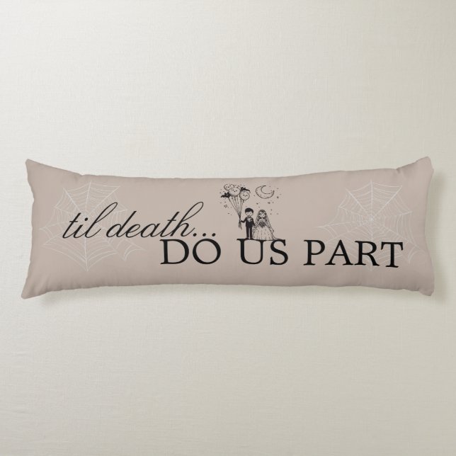 Coussins Longs Petit couple éffrayant (Devant)