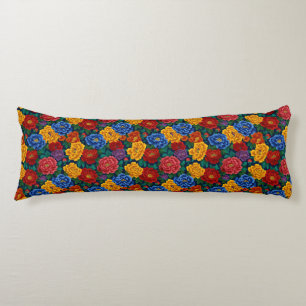 Coussins Longs Pivoines Décoration de Maison Botanique Boho Nexk