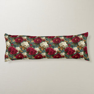 Coussins Longs Pivoines Fleur Diy Décor Canapé Unique