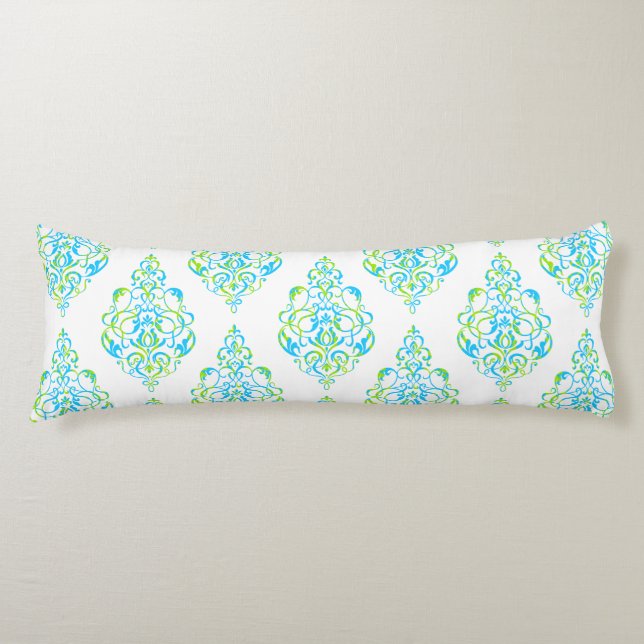 Coussins Longs PixDezines Tunis Damask/do-it-yourself arrière - p (Devant)