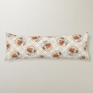 Coussins Longs Pointeur Peinture Anglais mignon Original Animal d