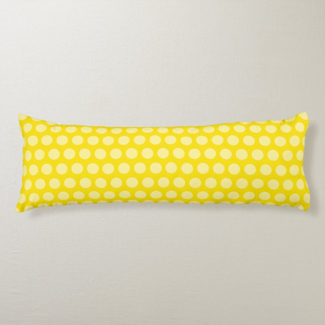 Coussins Longs Points Golden Yellow Marocain Moods (Devant)