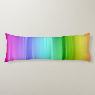 Coussins Longs Rainbow Unicorn Imprimer Corps Oreiller