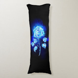 Coussins Longs Rose bleu brûlant