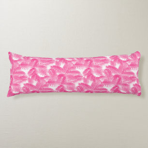 Coussins Longs Rose floral