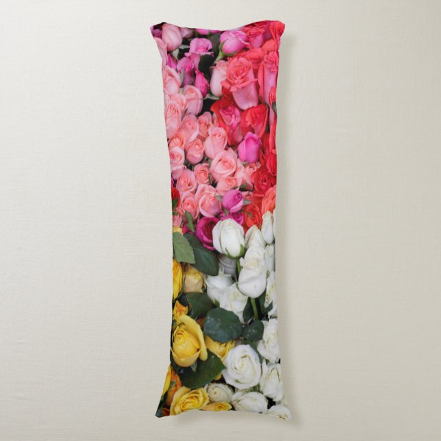 Coussins Longs Roses en vente, San Miguel de Allende, Mexique (Devant (Vertical))