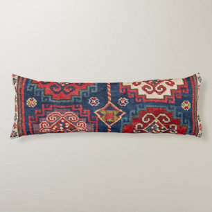 Coussins Longs Royal Blue Red Kazak El Paso Vibes 