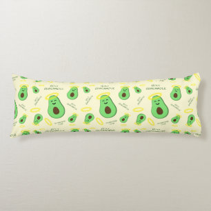 Coussins Longs Saint-Guacamole mignon avocat