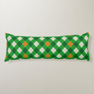Coussins Longs Saint-Patrick irlandais couleur argyll