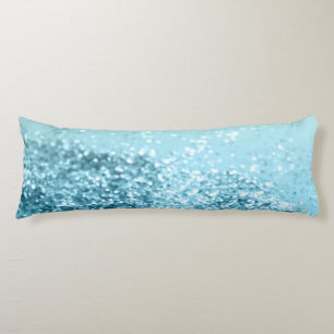 Coussins Longs Seafoam Aqua Ocean MERMAID Girls Parties scintilla