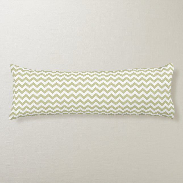 Coussins Longs Serengeti Safari Chevron (Devant)