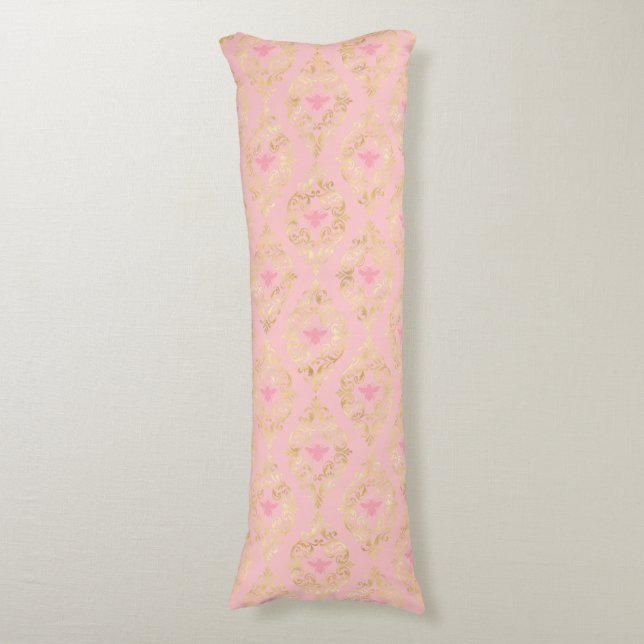 Coussins Longs Série Princess Bee Design #5  (Devant (Vertical))