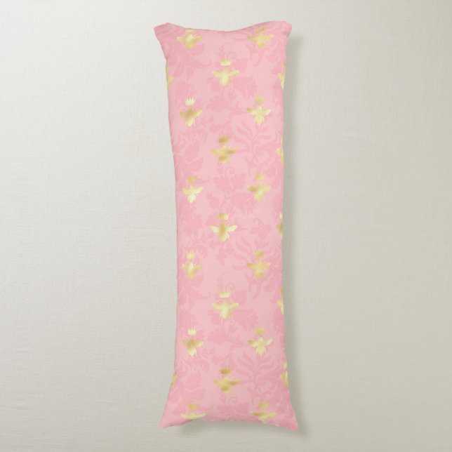 Coussins Longs Série Princesse Abeille Design #4    (Devant (Vertical))