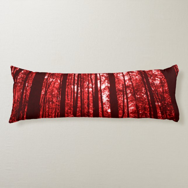Coussins Longs Shenandoah Rouge (Devant)