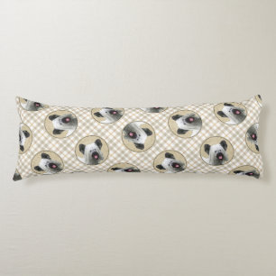 Coussins Longs Skye Terrier Peinture Silver Grey Original Chien A