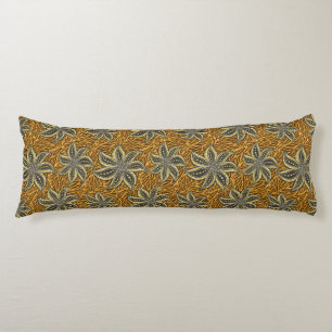 Coussins Longs Style Batik Floral Abstrait africain