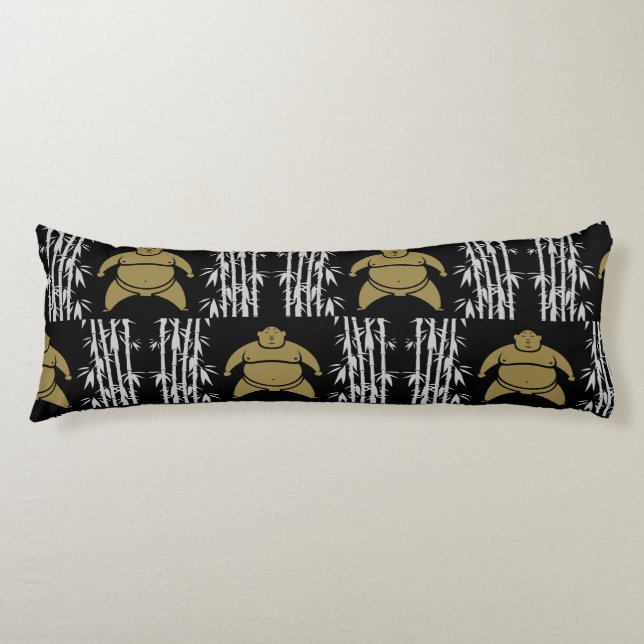 Coussins Longs Sumo Wrestler (Devant)