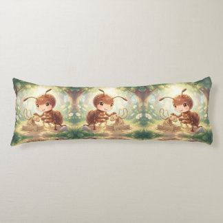 Coussins Longs Sur les traces de l'or des fleurs.5