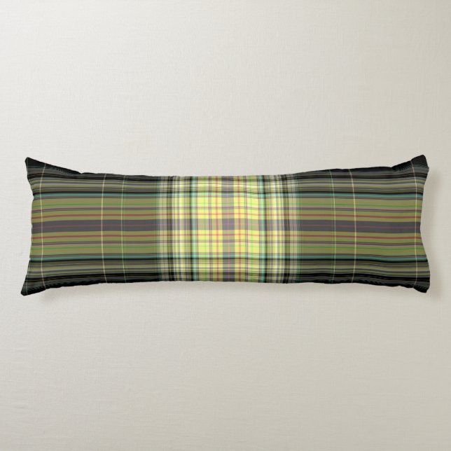 Coussins Longs Tartan Plaid (Devant)