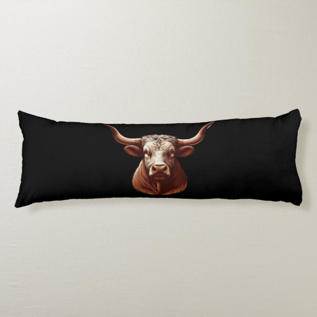 Coussins Longs Texas Longhorn (Devant)