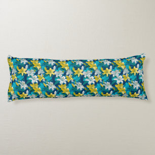Coussins Longs Texture de lys Décor intérieur Tropical Wedge