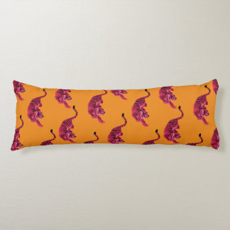 Coussins Longs Tiger - Vibrant Pink