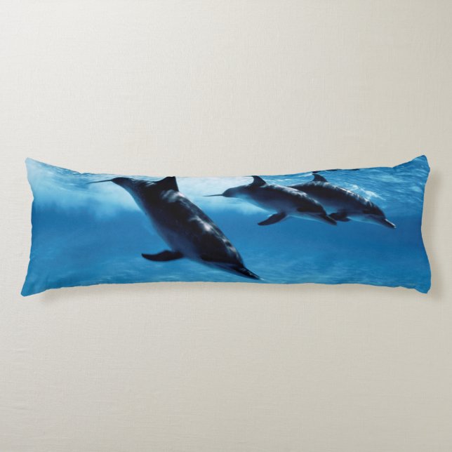 Coussins Longs Trio de dauphins (Devant)