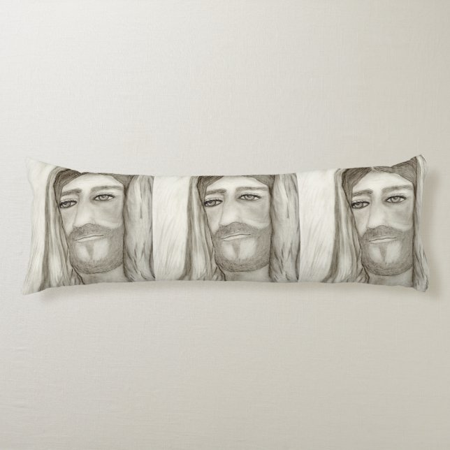 Coussins Longs Un Jésus (Devant)