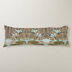 Coussins Longs Verneuil Dragonfly Water Lily Art Nouveau : Vintag