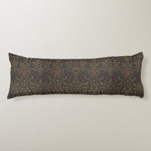 Coussins Longs Vintage William Morris Violet et Columbine