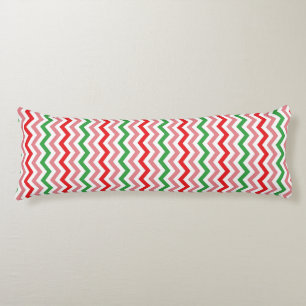Coussins Longs Watermelon Summer Zigzag Stripes Motif-56209